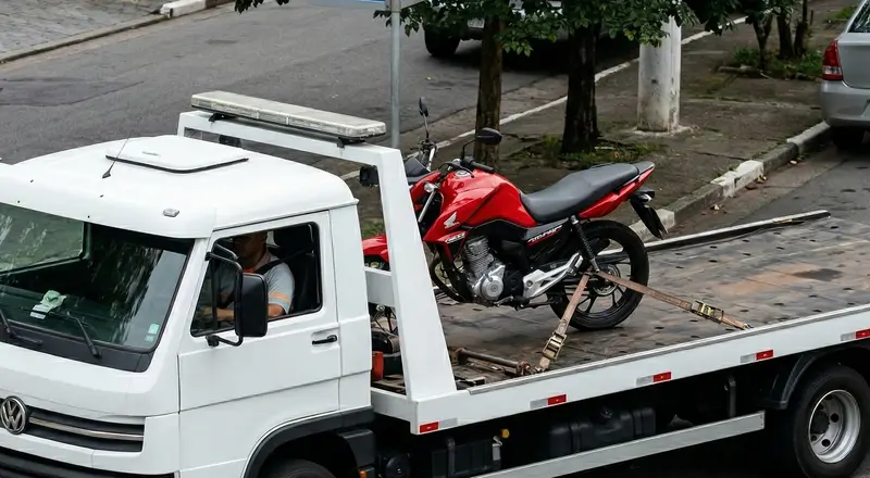 Reboque de moto em Belford Roxo – guincho especializado para motocicletas